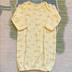 Little Me Yellow Duck Print Kids Pajamas